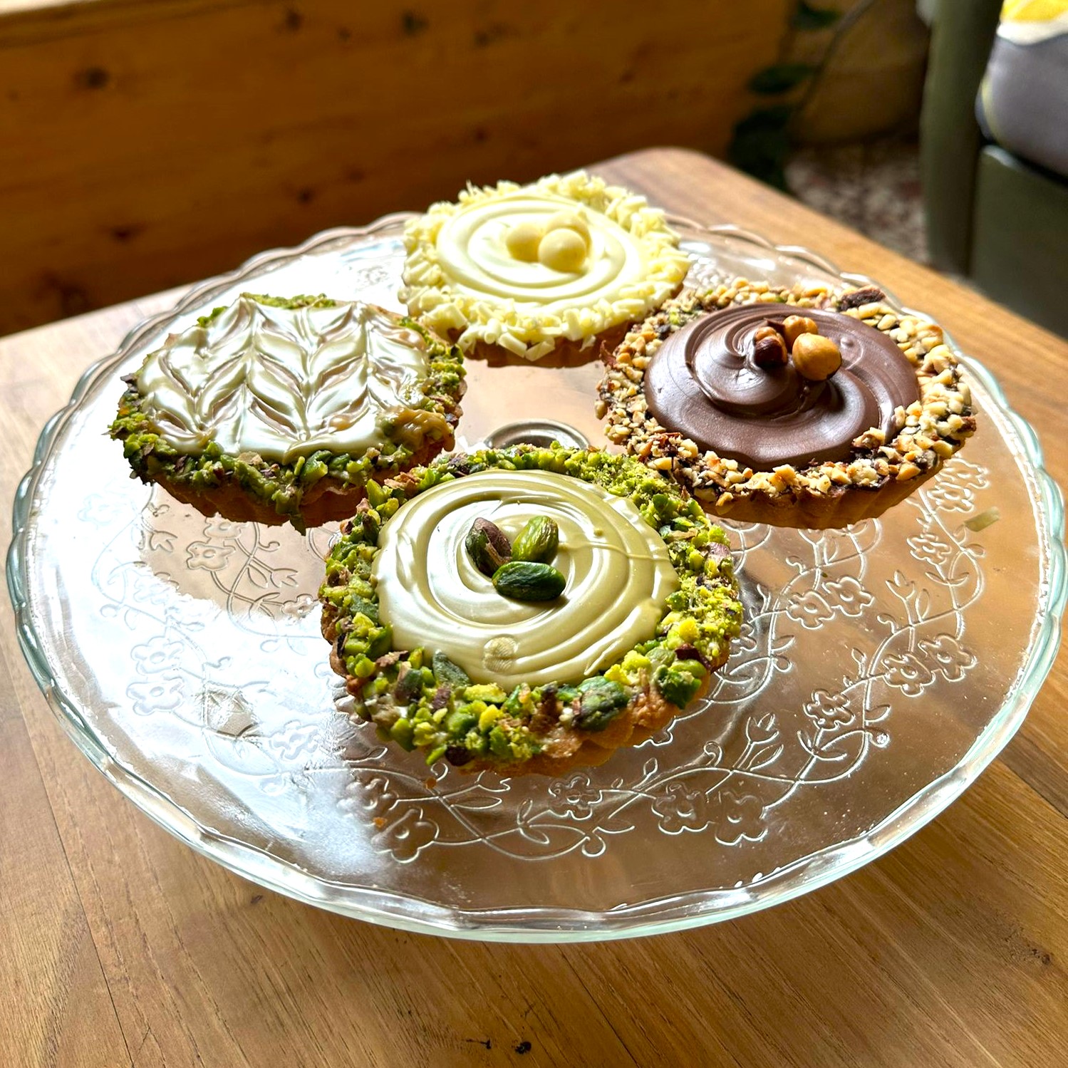crostatine al pistacchio siciliane